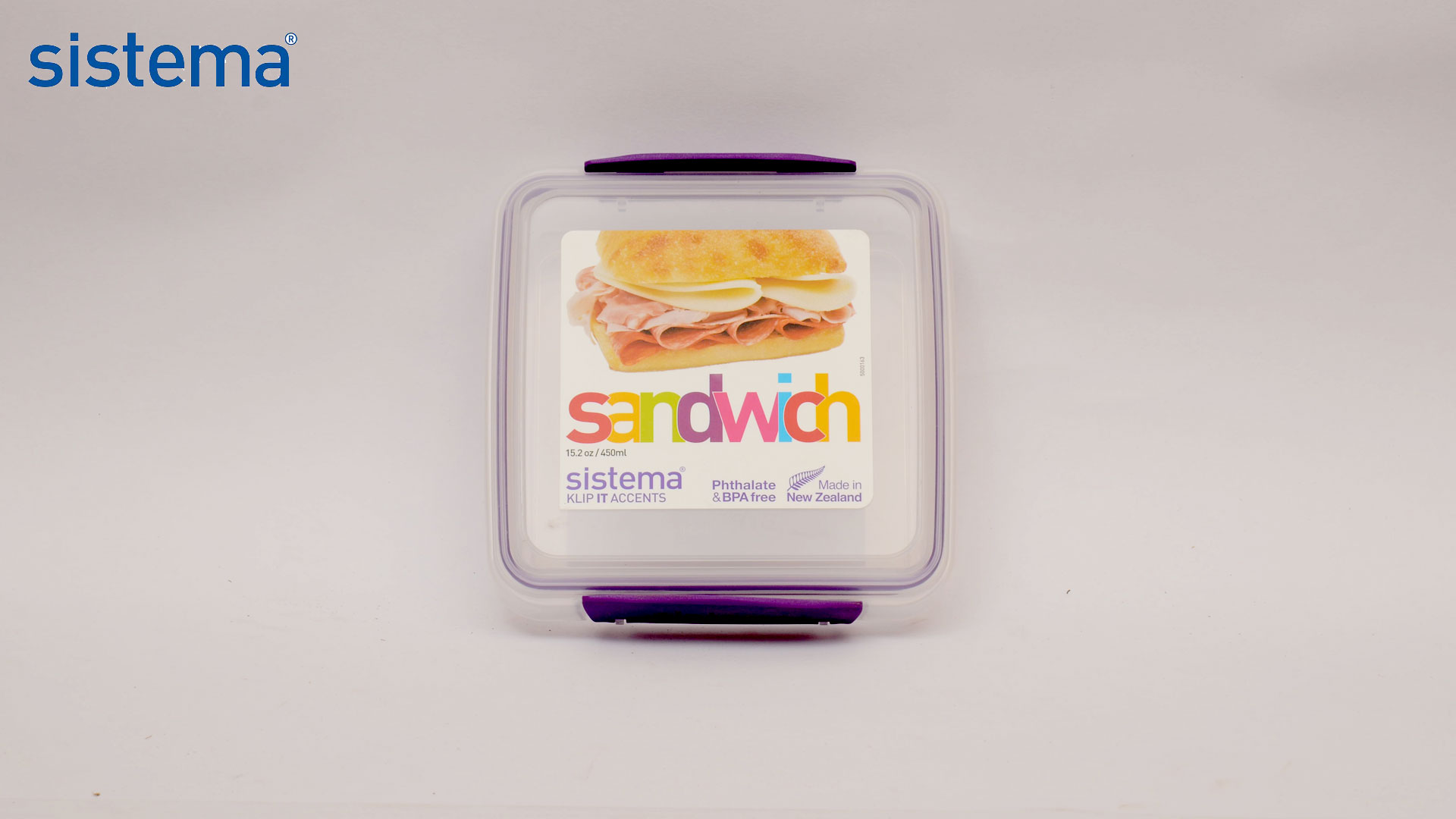 Sistema Sandwich Klip It Accents 450ml #61645#